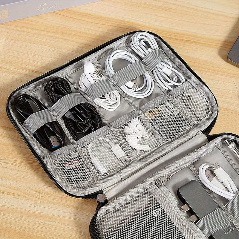 Accessories Tech Pack - 1 Pack Portable Electronic Accessories Storage