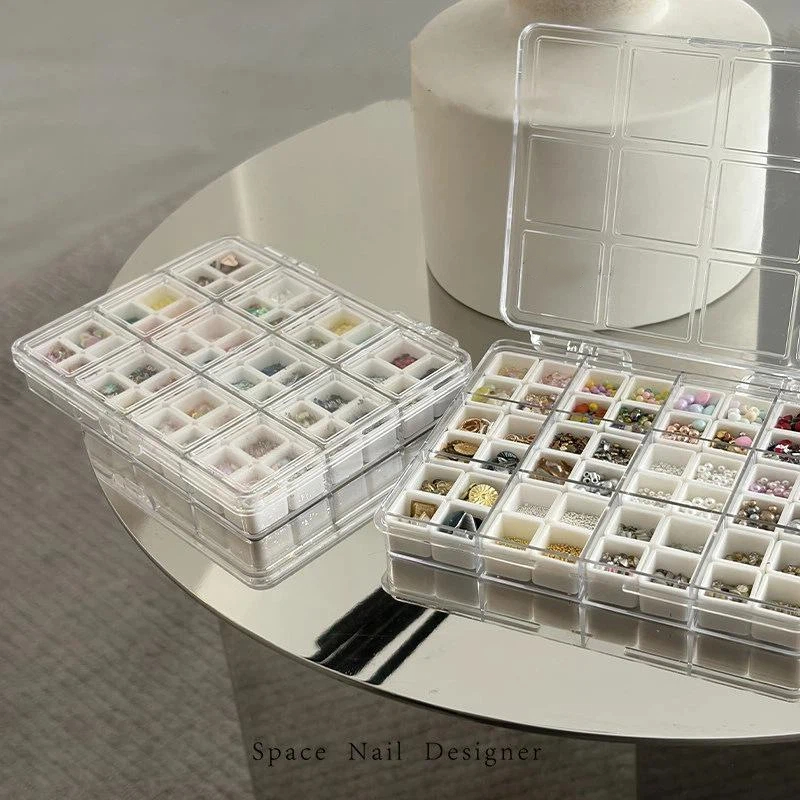 [New] 24/36/48Grids Nail Decor - Tech Accessories Box review and price