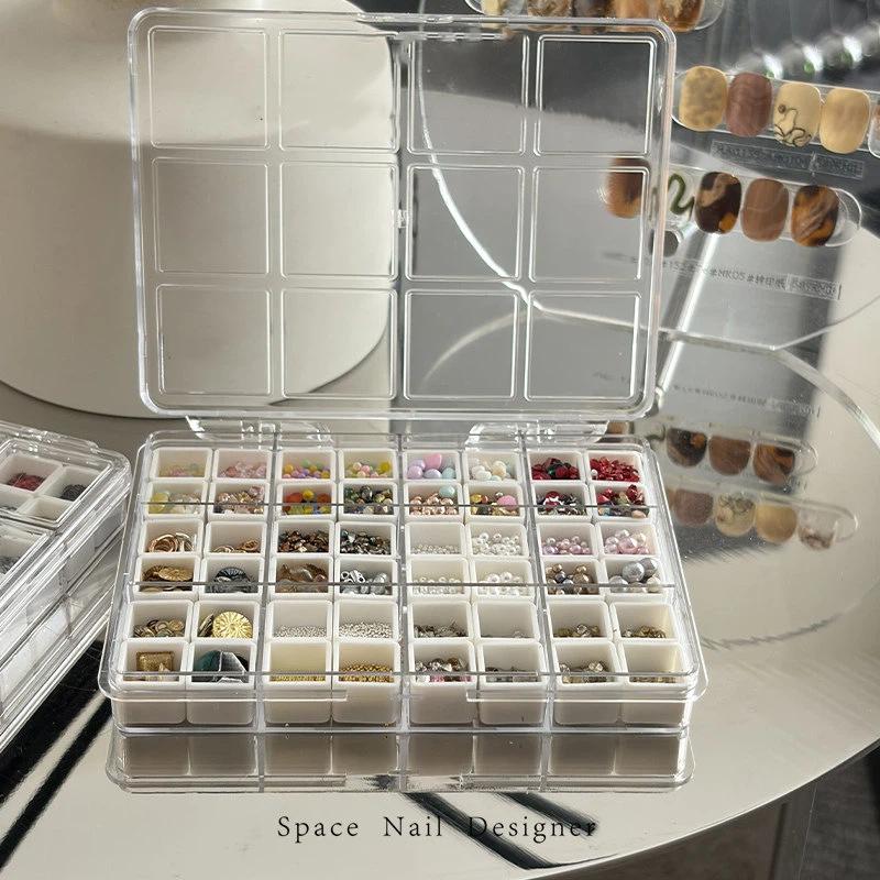 [New] 24/36/48Grids Nail Decor - Tech Accessories Box review and price