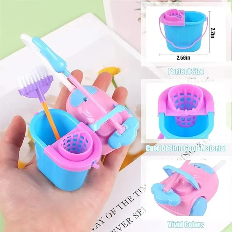 9PCS Miniature Doll House Clea - Tech House Accessories review and price