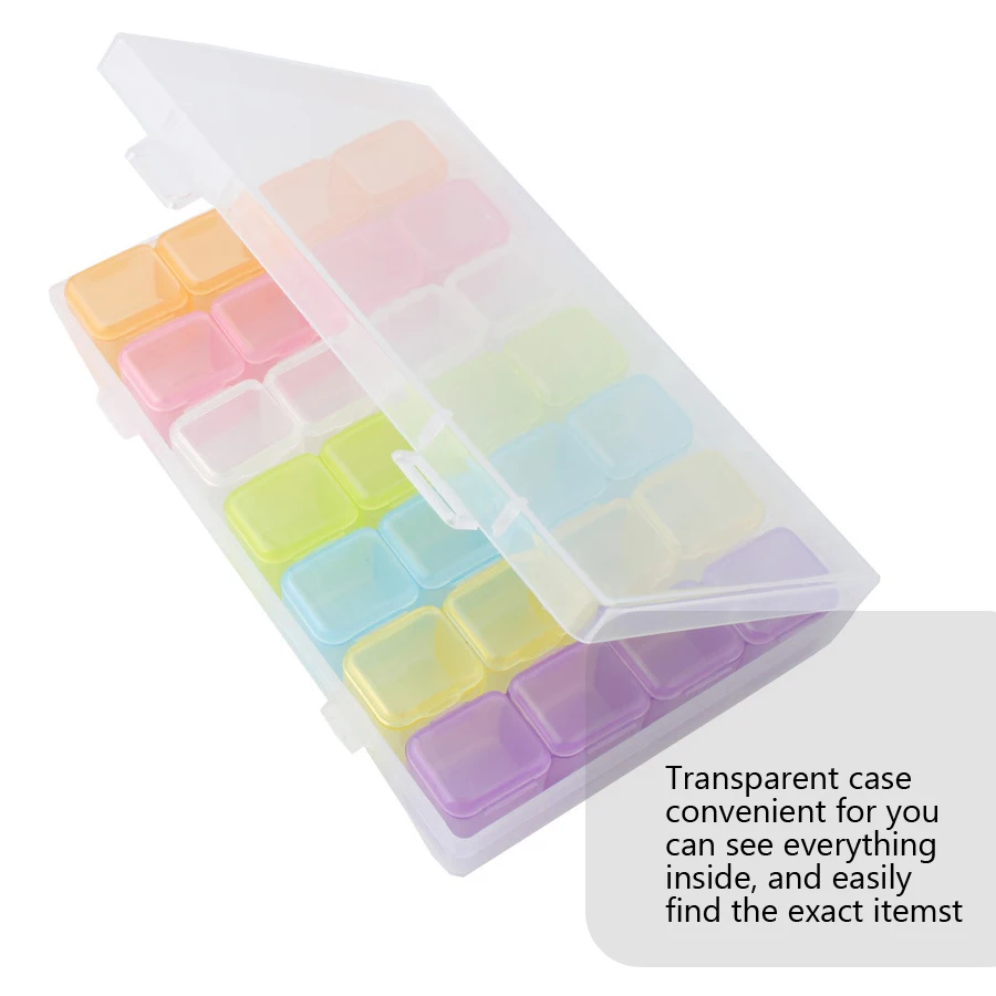 28 Compartment Nail Art Organi - Tech Accessories Box review and price