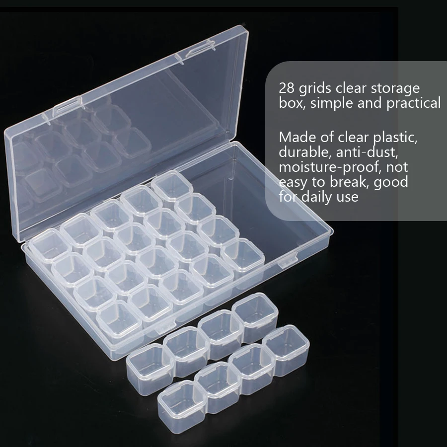 28 Compartment Nail Art Organi - Tech Accessories Box review and price