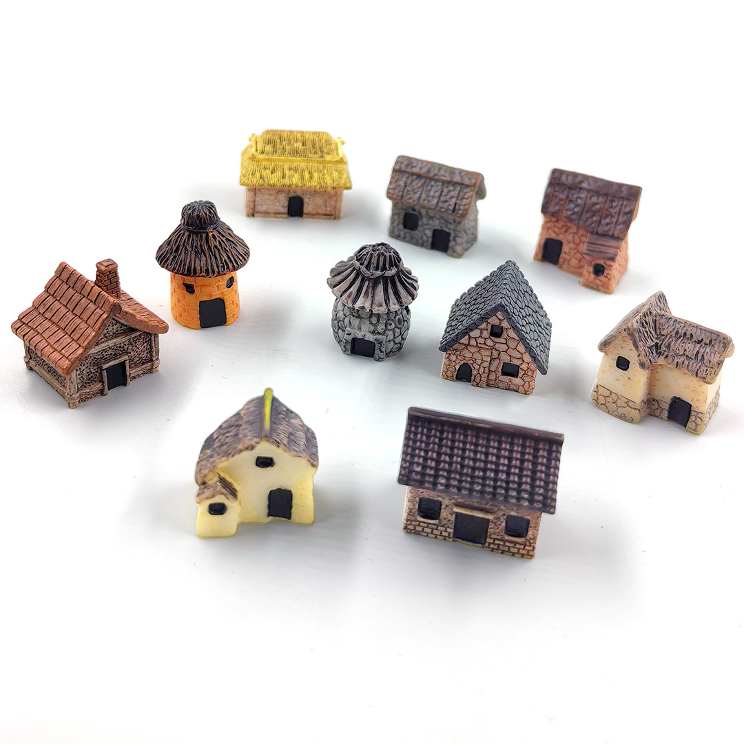 10Pcs New Small House Building - Tech House Accessories review and price