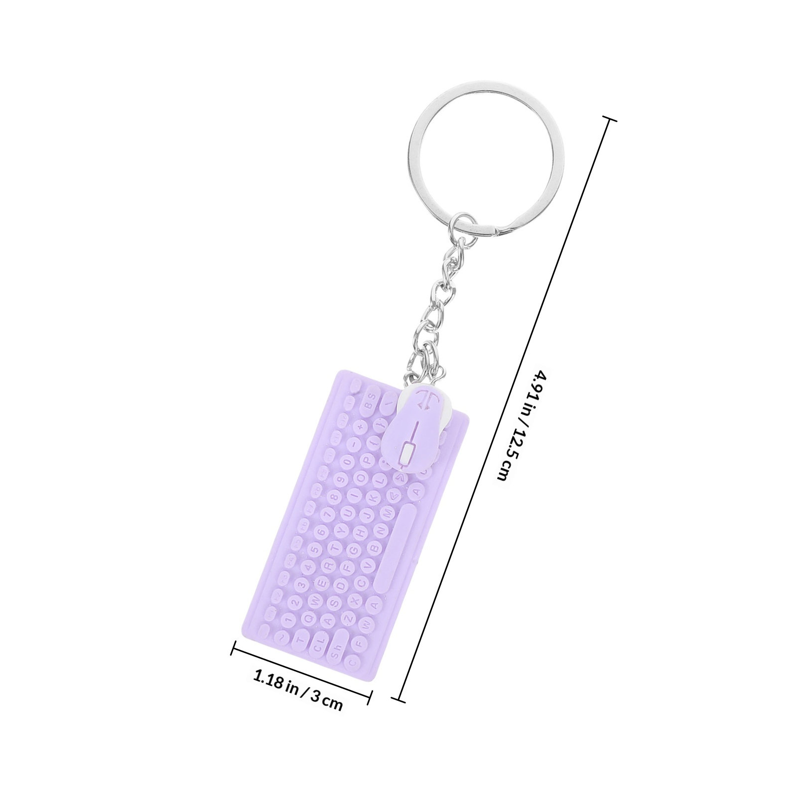 Mini Keyboard Mouse Keychain C - Tech Girl Accessories review and price