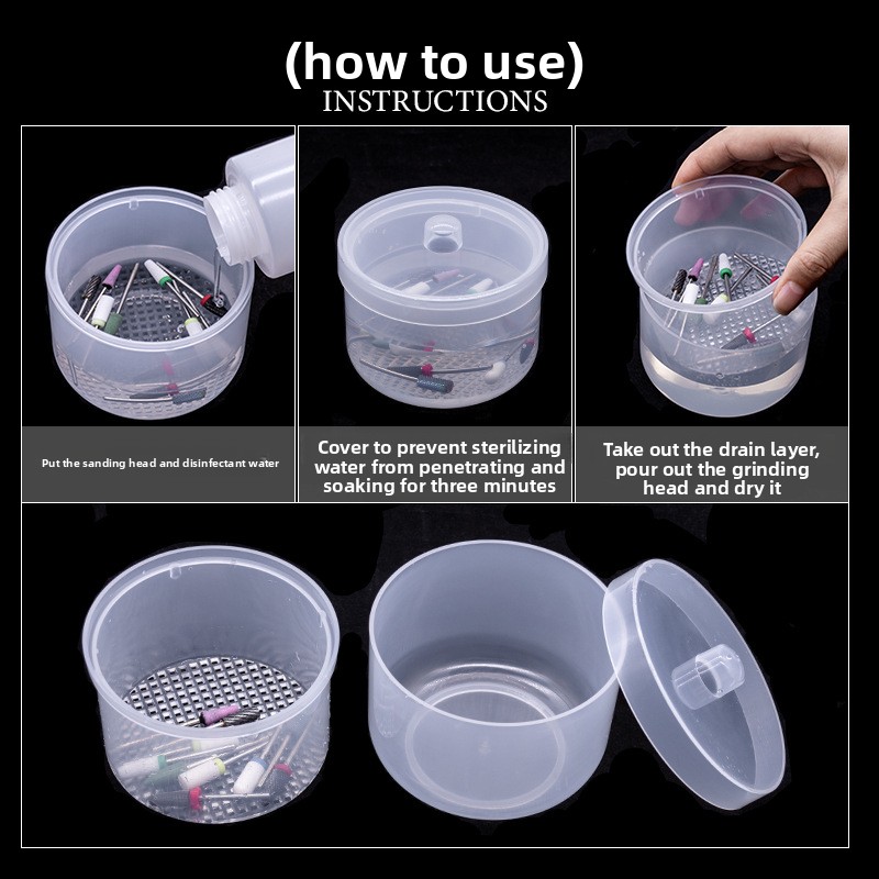 Nail Art Drill Bits Grinding H - Tech Accessories Box review and price