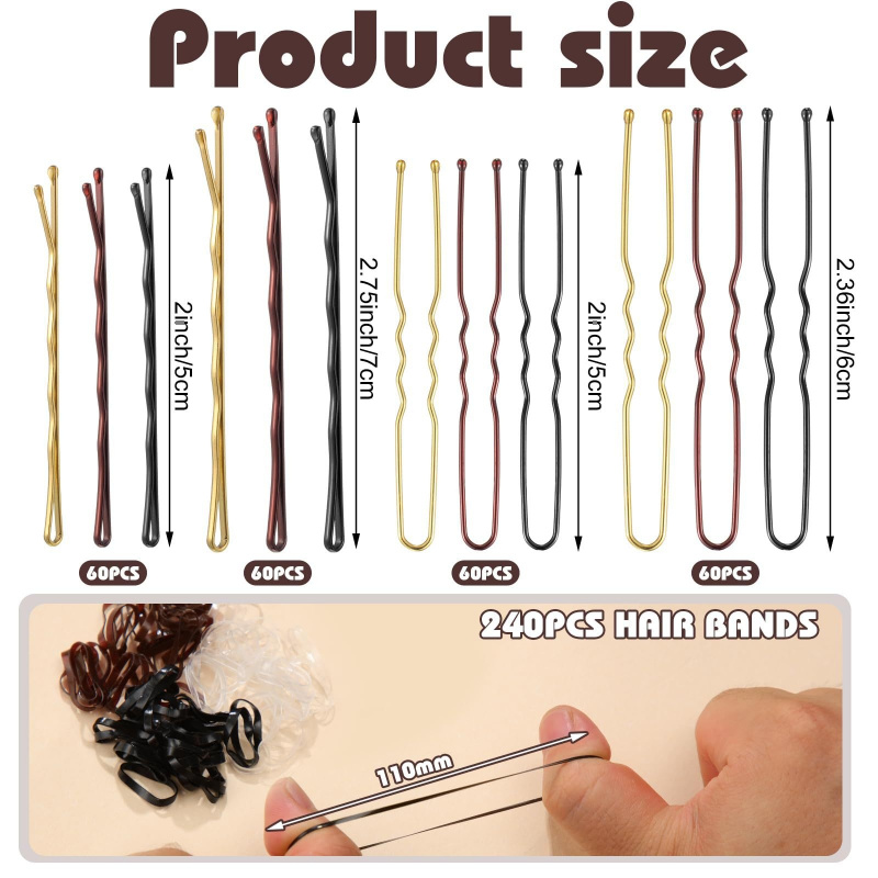 480Pcs Per Box Hair Styling Ac - Tech Accessories Box review and price