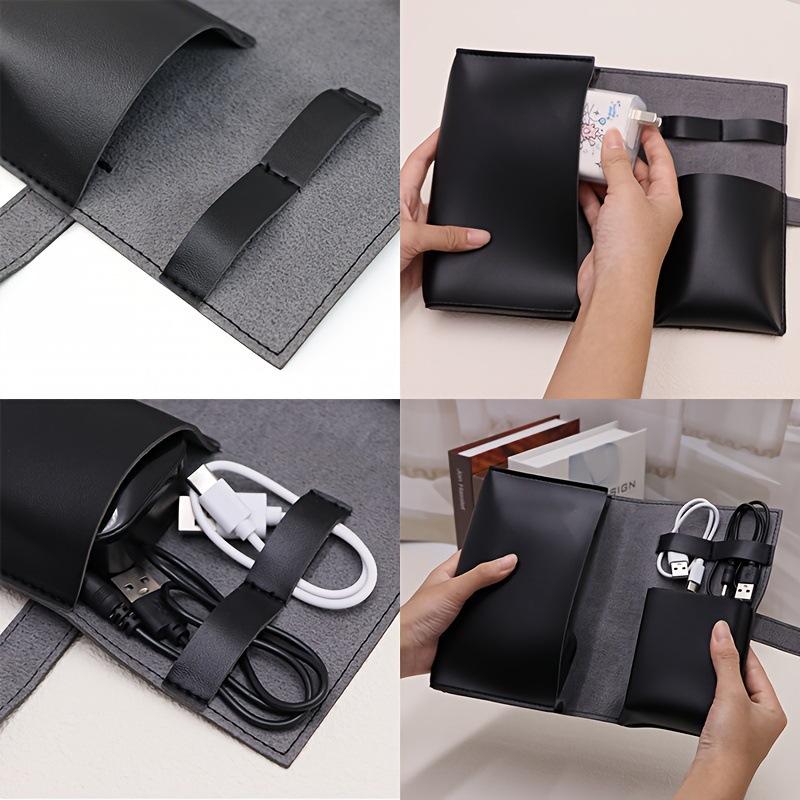1PC PU Leather Multi-Compartme - Tech Accessories Travel review and price