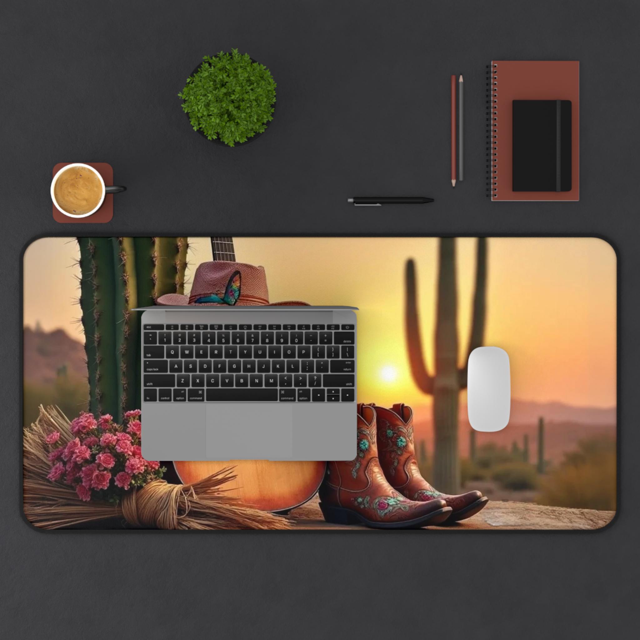 Desert Guitar Mouse Pad, Cactu - Tech Girl Accessories review and price