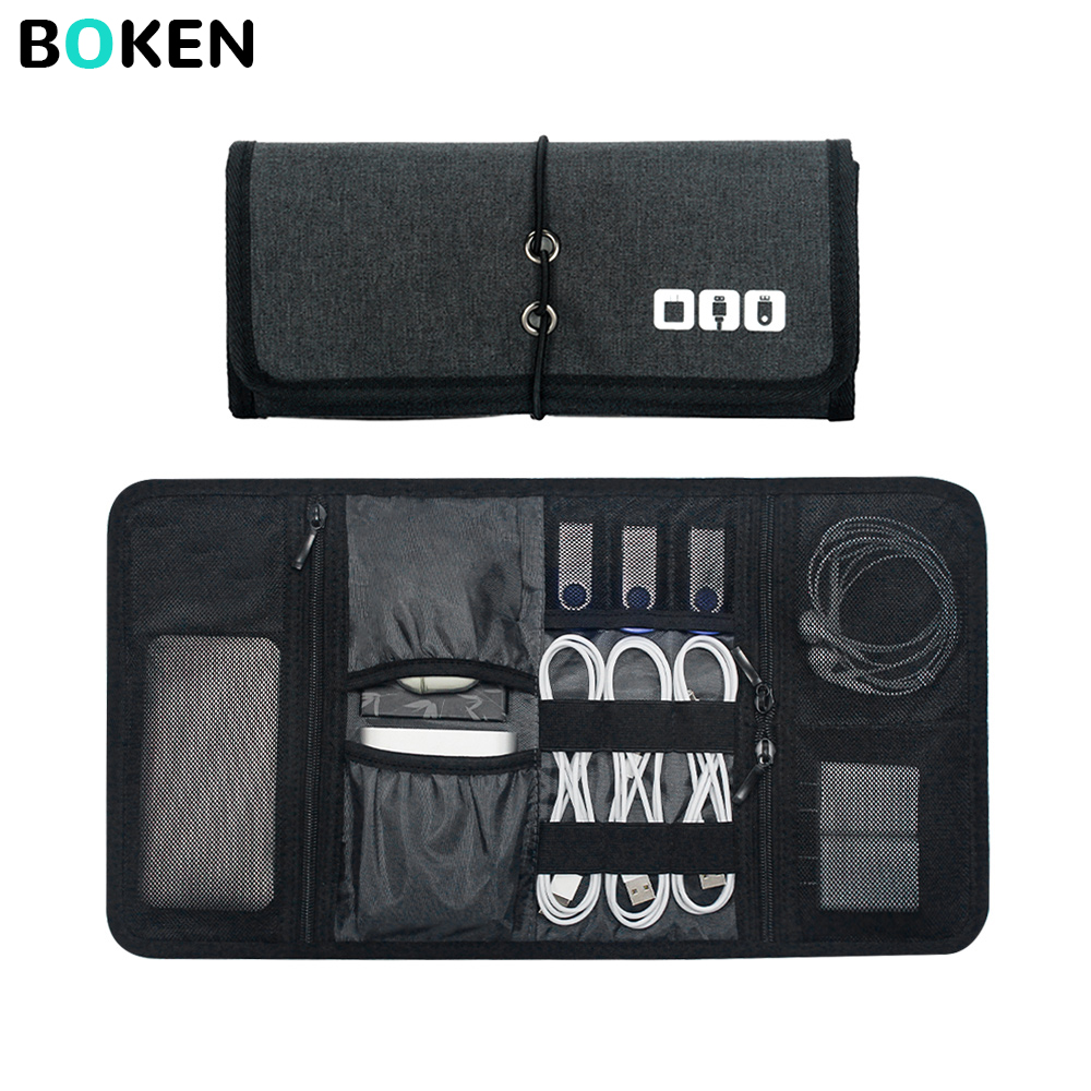 Tech Organizer Bag Cable Stora - Tech Accessories Travel review and price