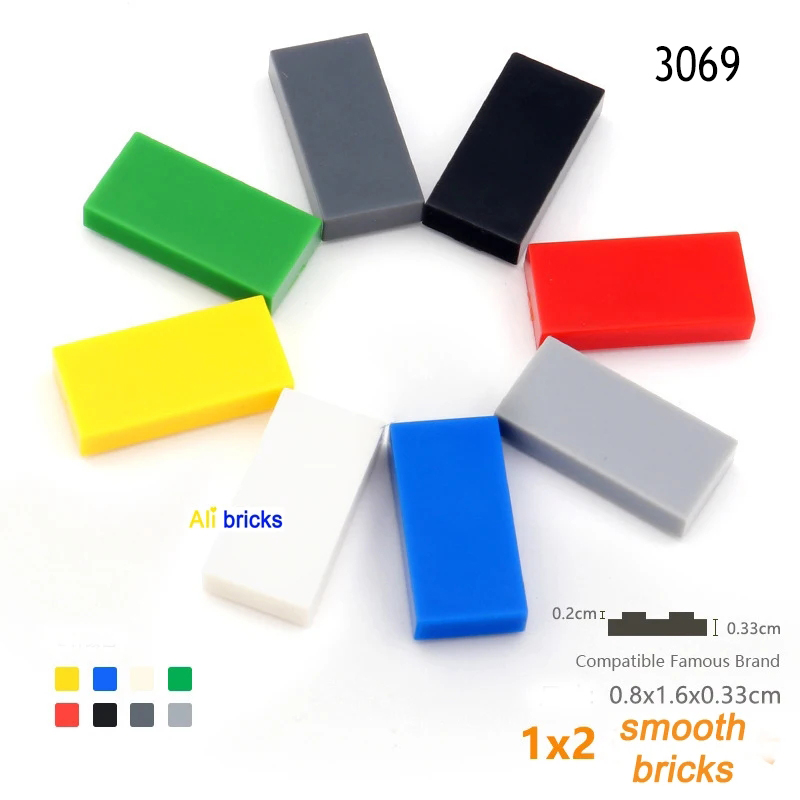 50pcs/lot 1x2 Tile Building Bl - Tech House Accessories review and price