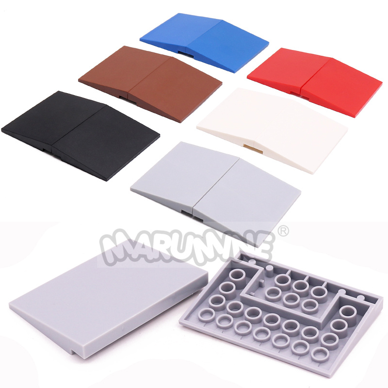 10PCS MOC City Brick Roof 6x8  - Tech House Accessories review and price